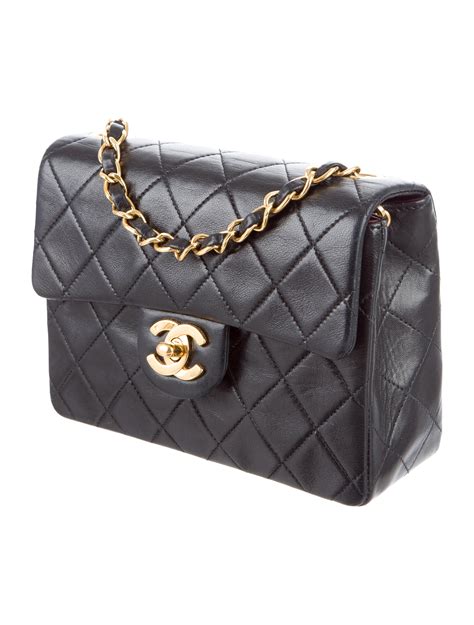 classic mini square flap bag chanel|Chanel mini flap bag price.